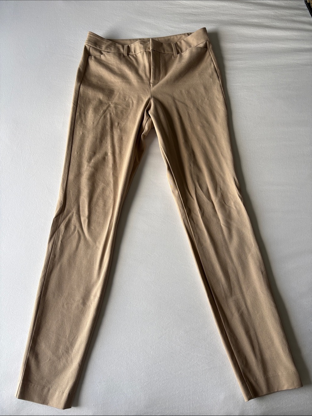 Old Navy High-Rise Pixie Skinny Pants in Taupe